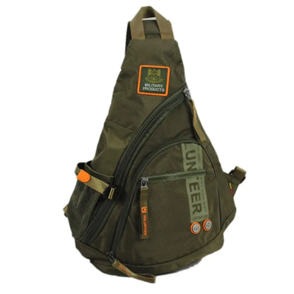 Men Oxford Sling Knapsack Shoulder Messenger Chest Bag Laptop Kettle Travel Assault Single Back Pack Cross Body Trekking Bags
