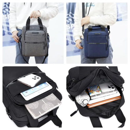 Men Shoulder Bags Pocket Oxford Luxury Handbags Men Top-handle Shopper Crossbody Bags Designer High Quality Soft Tote