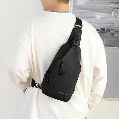 Men Shoulder Chest Bag Pack Sling Backpack Travel Military Waterproof Nylon Male Single Side Messenger Cross body Bags