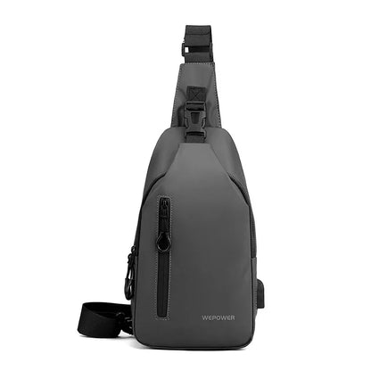 Men Shoulder Chest Bag Pack Sling Backpack Travel Military Waterproof Nylon Male Single Side Messenger Cross body Bags