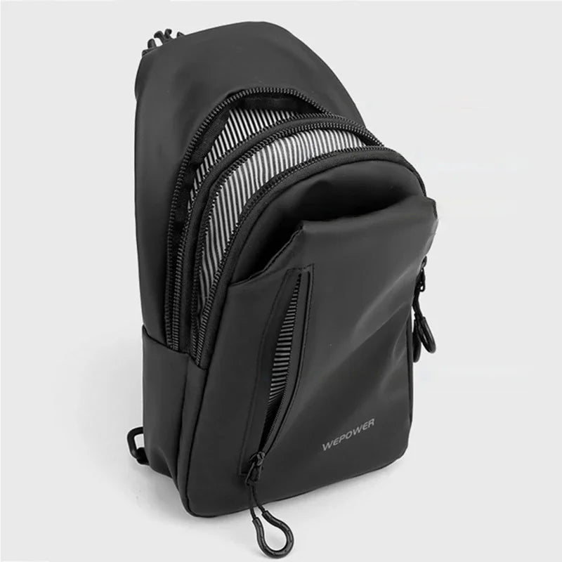Men Shoulder Chest Bag Pack Sling Backpack Travel Military Waterproof Nylon Male Single Side Messenger Cross body Bags
