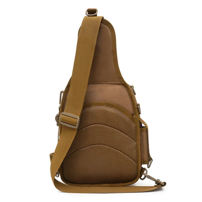 Men Shoulder Cross body Chest Bags Motorcycle Ride Knapsack Assault Military Nylon Male Messenger Sling Rucksack Backpack
