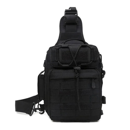 Men Shoulder Cross body Chest Bags Motorcycle Ride Knapsack Assault Military Nylon Male Messenger Sling Rucksack Backpack