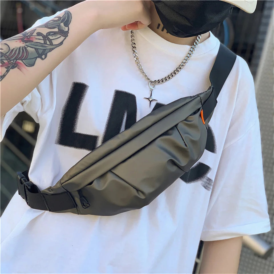 Men Simple Multi Fuctional Waist Bag Fashion Men Women Fanny Pack Waist Pack Male Outdoor Travel Sports Bag Man Belt Pouch