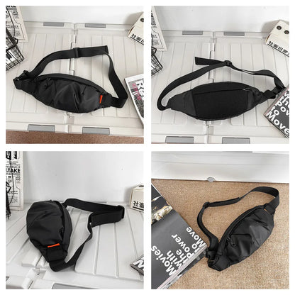 Men Simple Multi Fuctional Waist Bag Fashion Men Women Fanny Pack Waist Pack Male Outdoor Travel Sports Bag Man Belt Pouch