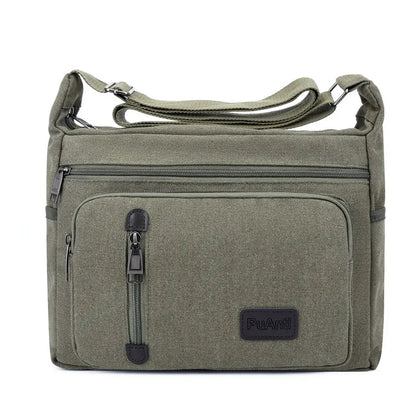 Men Single Shoulder Bag Canvas Handbag Crossbody Travel Casual Bags Bolsa Handbags Quality Luxury Designer Messenger Bags Tote