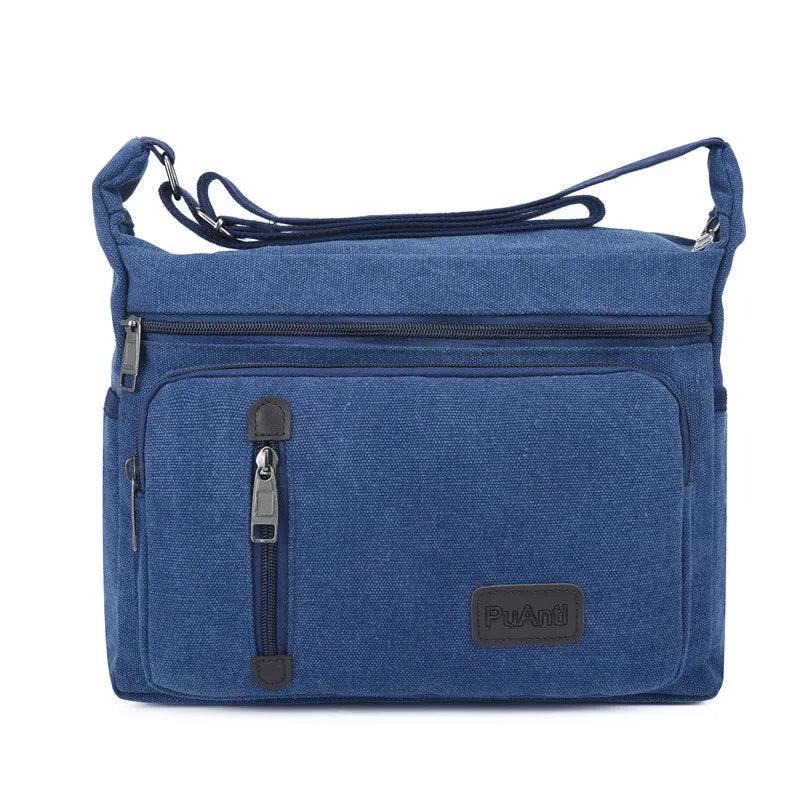 Men Single Shoulder Bag Canvas Handbag Crossbody Travel Casual Bags Bolsa Handbags Quality Luxury Designer Messenger Bags Tote
