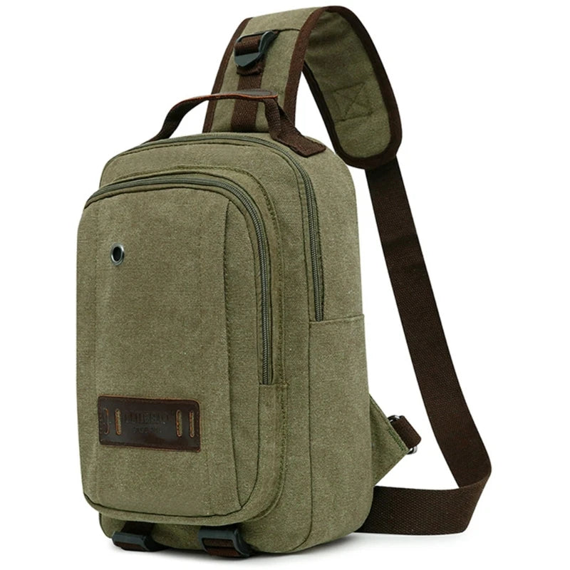 Men Single shoulder Bag Versatile & Practical Travel Crossbody Bag Spacious Bag for Travel & Outdoor Activities