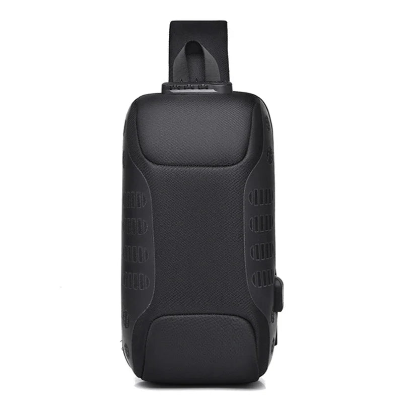 Men Sling Backpack Cross Body Chest Pack Bag Oxford Anti-theft Short Trip Motorcycle Rider Male Messenger Side Shoulder Bags