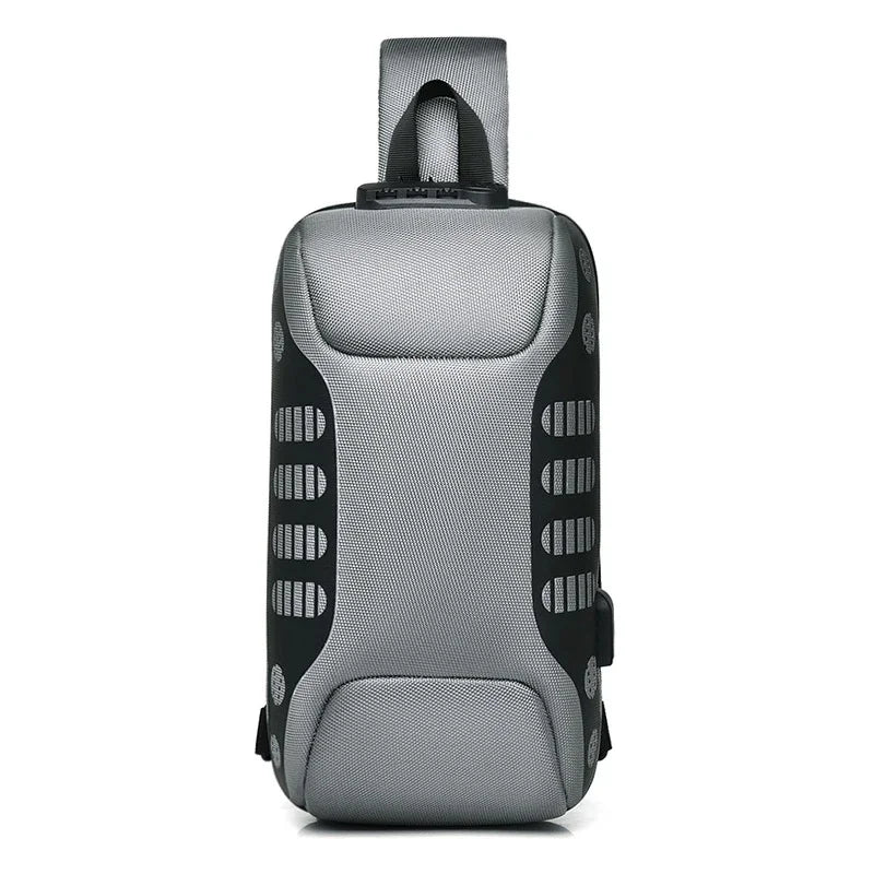 Men Sling Backpack Cross Body Chest Pack Bag Oxford Anti-theft Short Trip Motorcycle Rider Male Messenger Side Shoulder Bags