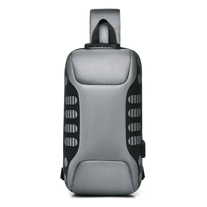 Men Sling Backpack Cross Body Chest Pack Bag Oxford Anti-theft Short Trip Motorcycle Rider Male Messenger Side Shoulder Bags