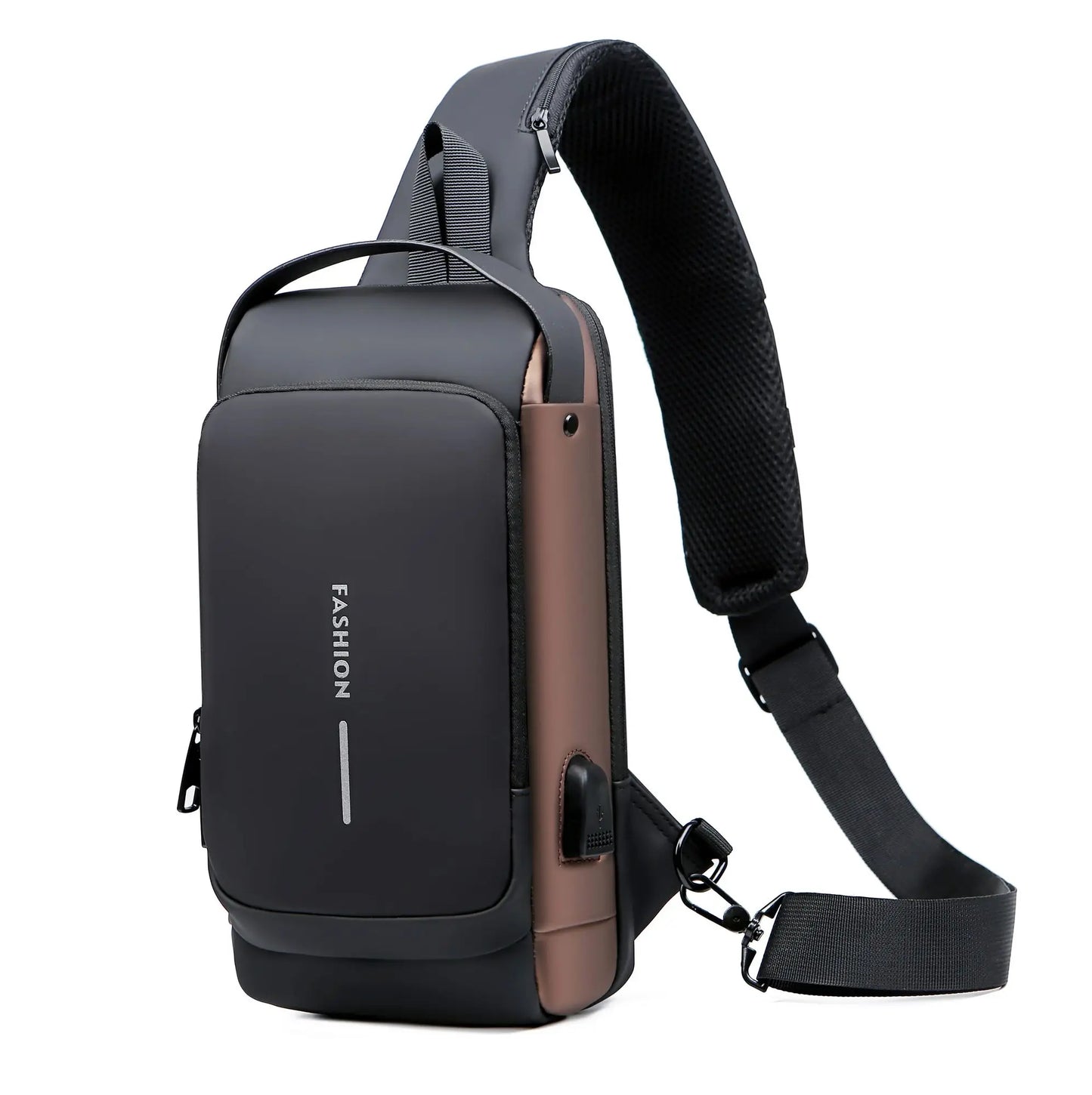 Men Sling Cross Body Backpack Shoulder Chest Pack Motorcycle Anti-theft Travel Waterproof Oxford Male Side Messenger Bag
