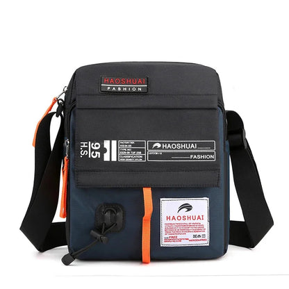 Men Sling Shoulder Messenger Crossbody Bags Military Motorcycle Casual Fashion Trends Waterproof Nylon Male Cross Body Bag