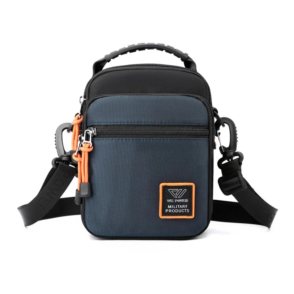 Men Small Cross Body Shoulder Top Handle Bag Pouch Nylon Military Travel Fashion Casual Male Mini Handbag Sling Messenger Bags