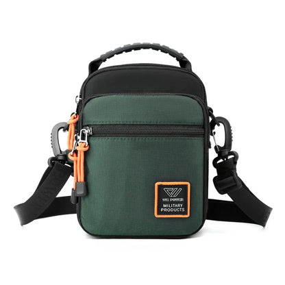 Men Small Cross Body Shoulder Top Handle Bag Pouch Nylon Military Travel Fashion Casual Male Mini Handbag Sling Messenger Bags