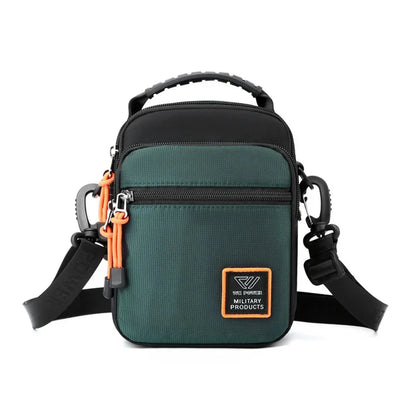 Men Small Cross Body Shoulder Top Handle Bag Pouch Nylon Military Travel Fashion Casual Male Mini Handbag Sling Messenger Bags