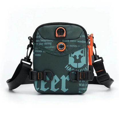 Men Small Shoulder Messenger Waist Belt Pack Military Fashion Waterproof Nylon Male Purse Bum Hip Sling Cross Body Fanny Bag
