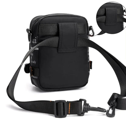 Men Small Shoulder Messenger Waist Belt Pack Military Fashion Waterproof Nylon Male Purse Bum Hip Sling Cross Body Fanny Bag
