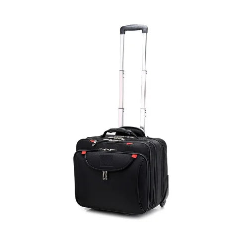 Men Softside Spinner Suitcase 18 inch business luggage Suitcase Carry on Rolling luggage Suitcase Travel Trolley Bag with wheels
