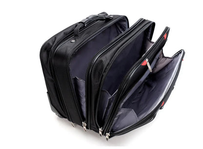 Men Softside Spinner Suitcase 18 inch business luggage Suitcase Carry on Rolling luggage Suitcase Travel Trolley Bag with wheels