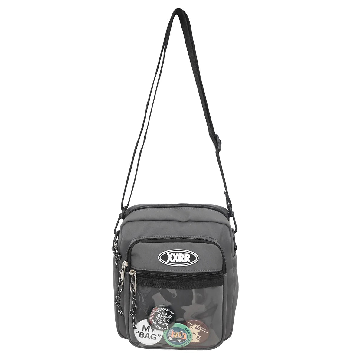 Men Teen Lady Transparent Cell Phone Shoulder Bags Fashion Girls Small Crossbody Bag Boy Badge Travel Design Pocket Women Trendy