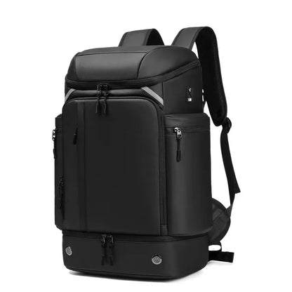 Men Travel Backpack Large Capacity Business 17 Inch Laptop 50L Hiking Fashion Backpacks with Shoe Bag To Put Clothes on The Trip