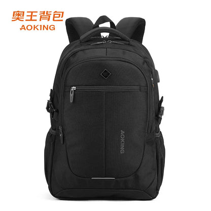 Men Travel Bags business Laptop Backpack Fit 15 Inch Computer waterproof College School Bag for men Black Rucksack Mochila