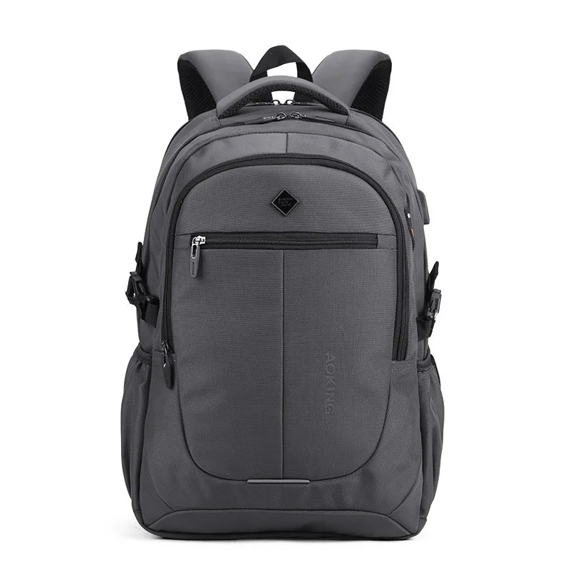 Men Travel Bags business Laptop Backpack Fit 15 Inch Computer waterproof College School Bag for men Black Rucksack Mochila