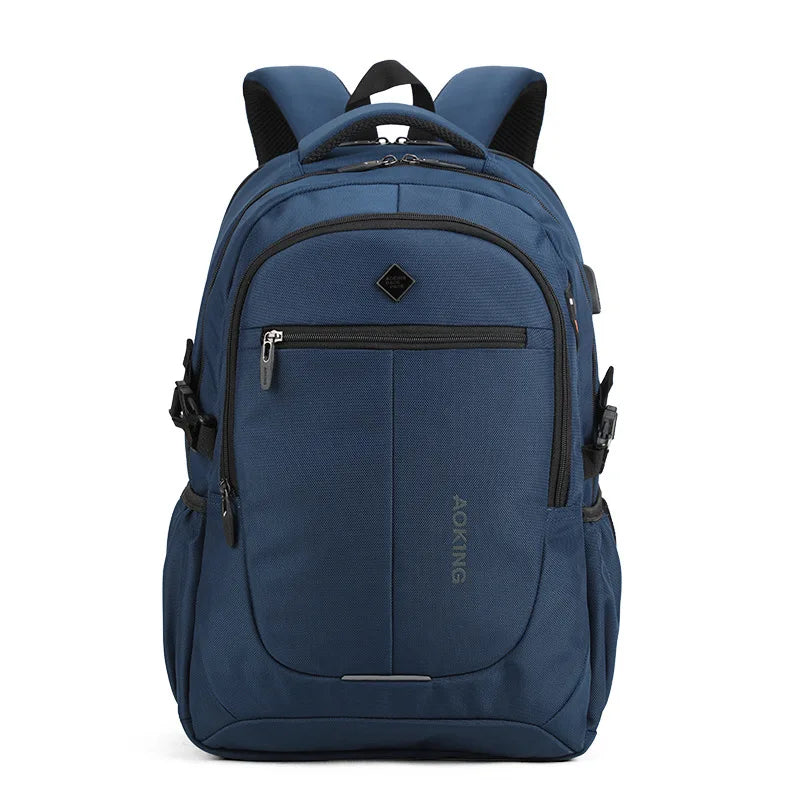 Men Travel Bags business Laptop Backpack Fit 15 Inch Computer waterproof College School Bag for men Black Rucksack Mochila