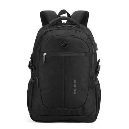 Men Travel Bags business Laptop Backpack Fit 15 Inch Computer waterproof College School Bag for men Black Rucksack Mochila