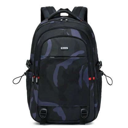 Men Travel Laptop Backpacks Camouflage Male Teenager Schoolbags Middle School Students Bookbags Boys Rucksack Gift