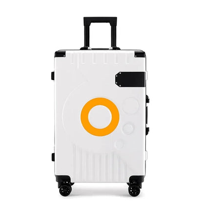 Men Travel spinner luggage 20/22/24/26 inches Aluminum frame rolling suitcase woman Fashion trolley case business Boarding box