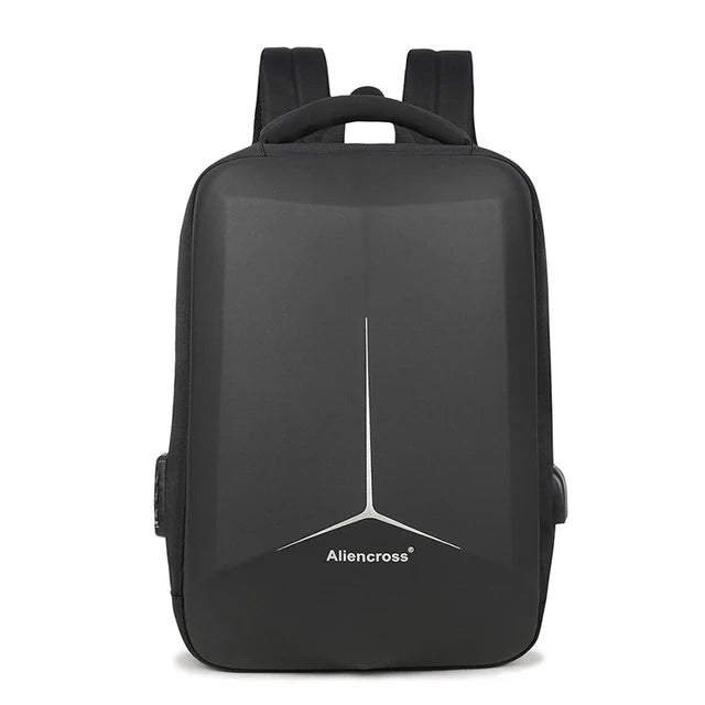 Men USB Charging Anti-theft Backpack 15.6 inch Laptop Backpacks Hard Shell Schoolbag for Teenager Waterproof Male Travel Bag