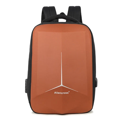 Men USB Charging Anti-theft Backpack 15.6 inch Laptop Backpacks Hard Shell Schoolbag for Teenager Waterproof Male Travel Bag