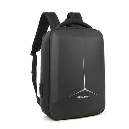 Men USB Charging Anti-theft Backpack 15.6 inch Laptop Backpacks Hard Shell Schoolbag for Teenager Waterproof Male Travel Bag