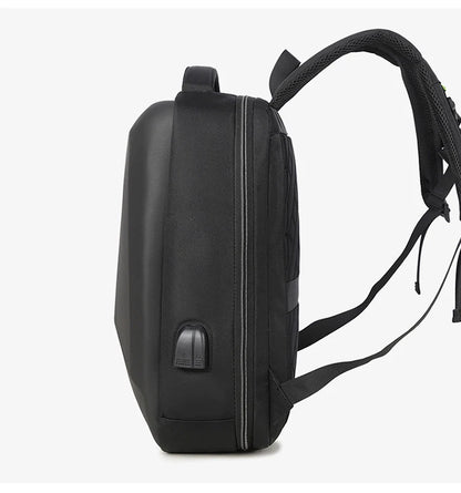 Men USB Charging Anti-theft Backpack 15.6 inch Laptop Backpacks Hard Shell Schoolbag for Teenager Waterproof Male Travel Bag