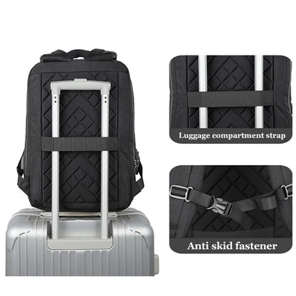 Men USB Charging Anti-theft Backpack 15.6 inch Laptop Backpacks Hard Shell Schoolbag for Teenager Waterproof Male Travel Bag
