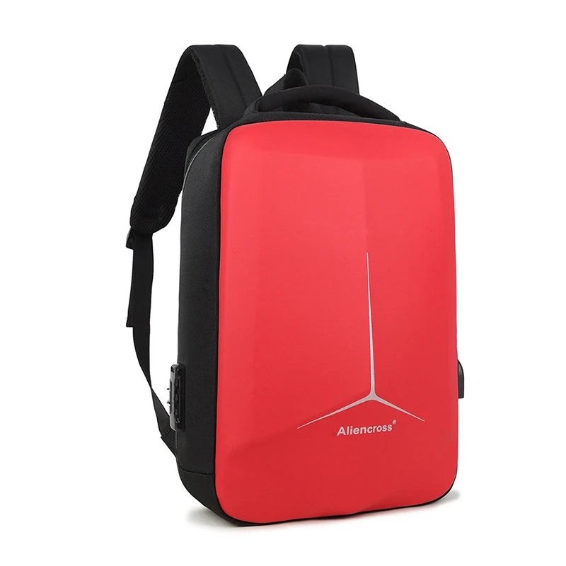 Men USB Charging Anti-theft Backpack 15.6 inch Laptop Backpacks Hard Shell Schoolbag for Teenager Waterproof Male Travel Bag