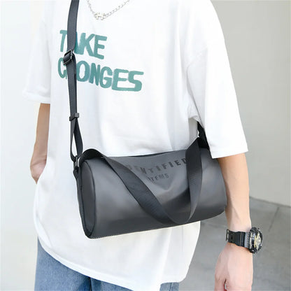 Men Vintage Shoulder Bags Retro Nylon Tote Bag For Large Casual Crossbody Bag Sac Men