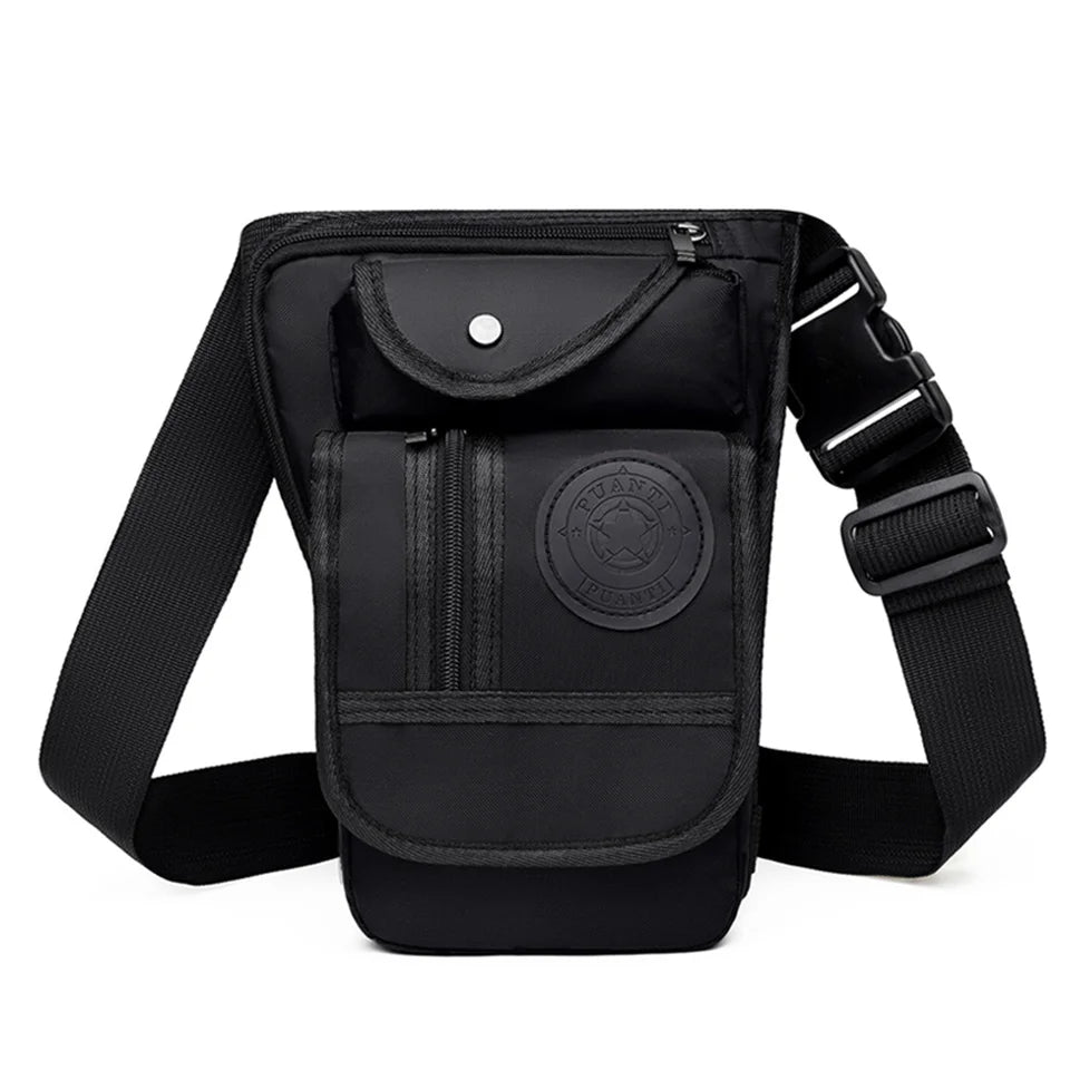 Men Vintage Thigh Pack Simple Multi Fuctional Waist Bag Fashion Men Women Outdoor Bag Waist Pack Male Travel Sports Bag