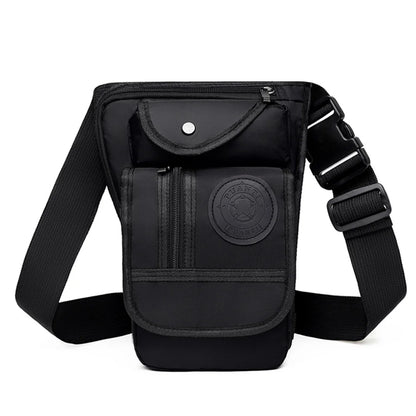 Men Vintage Thigh Pack Simple Multi Fuctional Waist Bag Fashion Men Women Outdoor Bag Waist Pack Male Travel Sports Bag