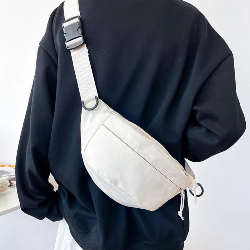 Men Waist Bag Chest Bag Women Crossbody Bag Fanny Pack for Running Hiking Travel