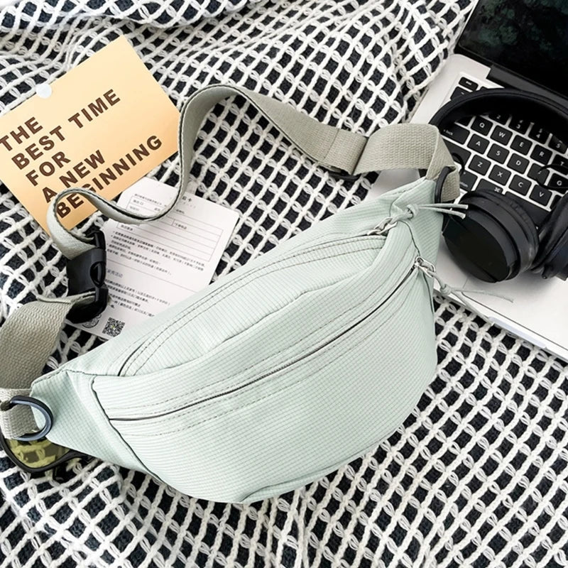 Men Waist Bag Chest Bag Women Crossbody Bag Fanny Pack - Thumbnail 4