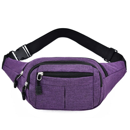 Men Waist Bag pack Purse Casual Large Phone Belt Bag Pouch oxfrod Travel Phone Bag Fanny Banana Bag Hip 4 Pockets