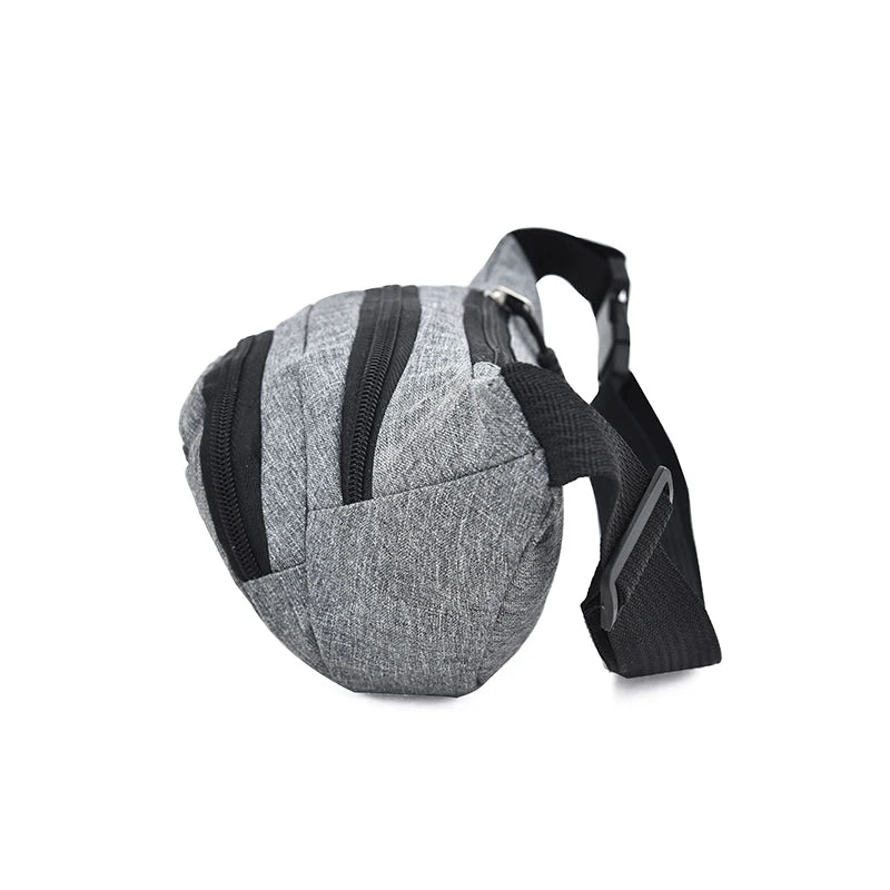 Men Waist Bag pack Purse Casual Large Phone Belt Bag Pouch oxfrod Travel Phone Bag Fanny Banana Bag Hip 4 Pockets