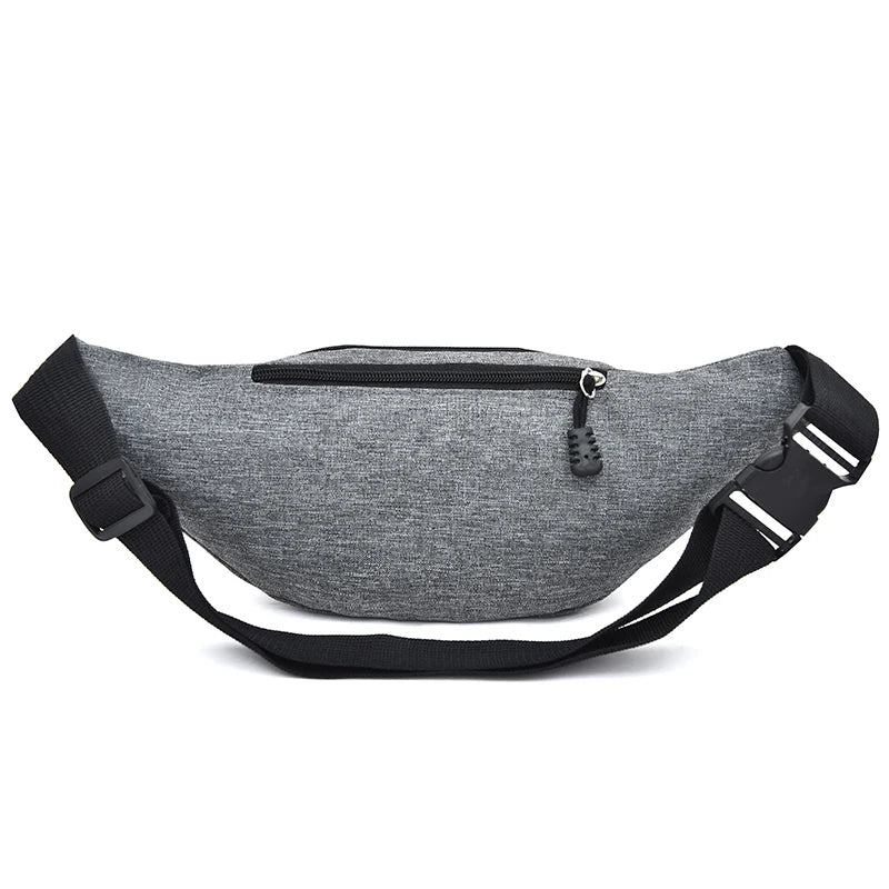Men Waist Bag pack Purse Casual Large Phone Belt Bag Pouch oxfrod Travel Phone Bag Fanny Banana Bag Hip 4 Pockets