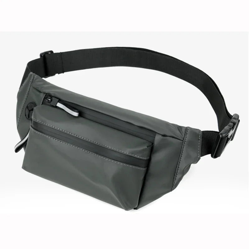 Men Waist Fanny Hip Bum Belt Bag Money Pouch Travel Fashion Waterproof Oxford Male Sling Cross body Chest Pack Purse Bags