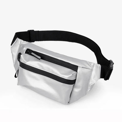 Men Waist Fanny Hip Bum Belt Bag Money Pouch Travel Fashion Waterproof Oxford Male Sling Cross body Chest Pack Purse Bags