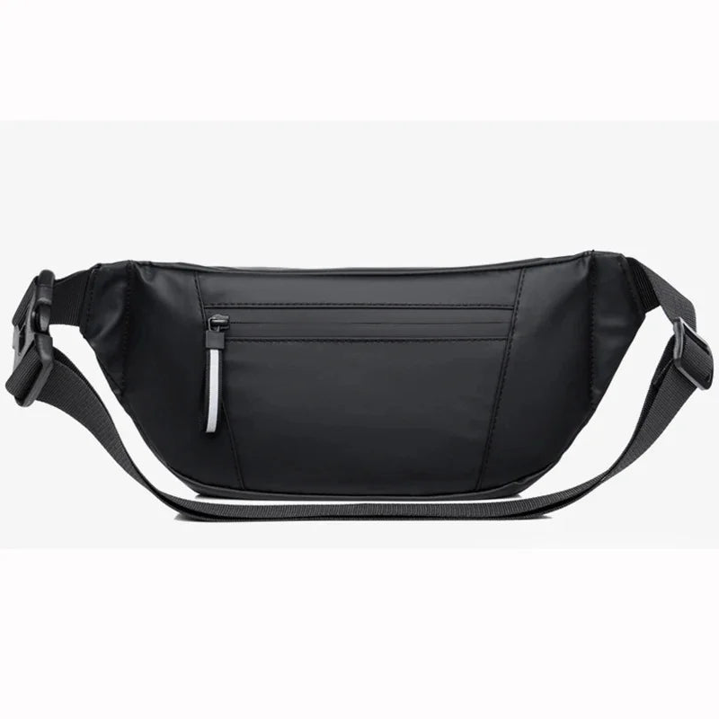 Men Waist Fanny Hip Bum Belt Bag Money Pouch Travel Fashion Waterproof Oxford Male Sling Cross body Chest Pack Purse Bags