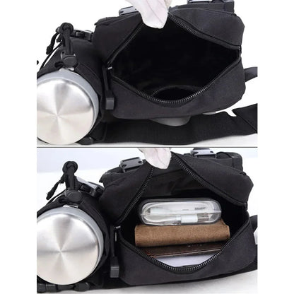 Men Waist Fanny Pack Bags Tactical Military Camping Fishing Travel Hiking Water Bottle Climb Outdoor Sport Clim Bum Hip Belt Bag